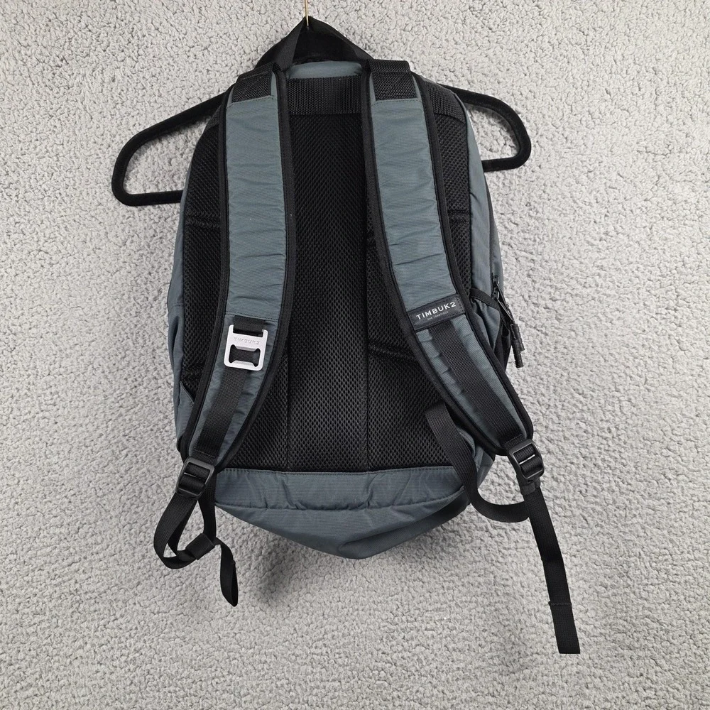 Timbuk2 Backpack Mens Medium Gray Laptop Parkside Zip Pockets‎ Organizer